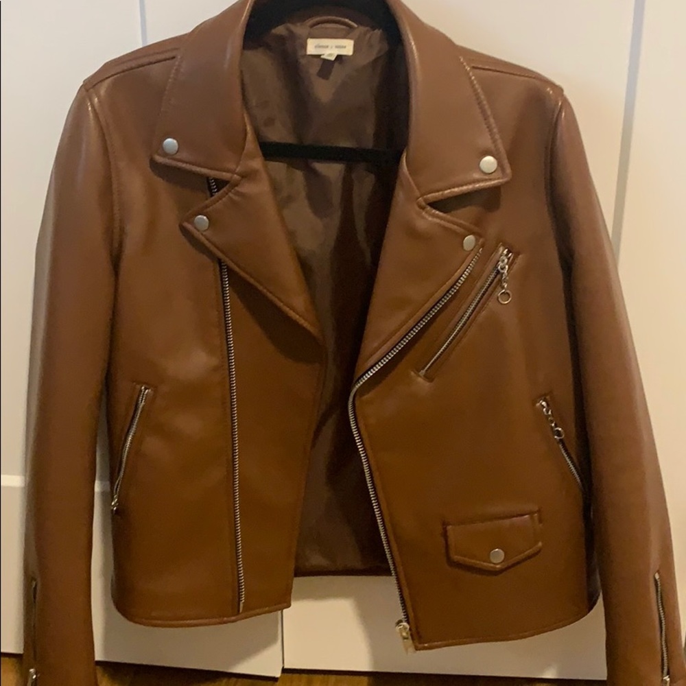 Brown fall jacket